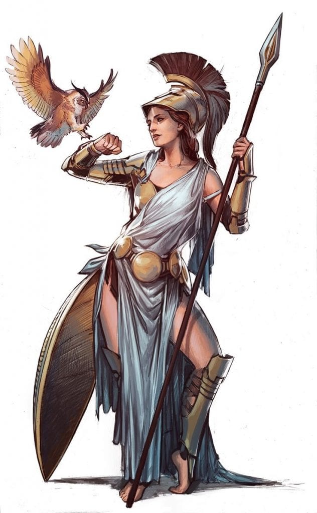 Athena Goddess of Wisdom and War