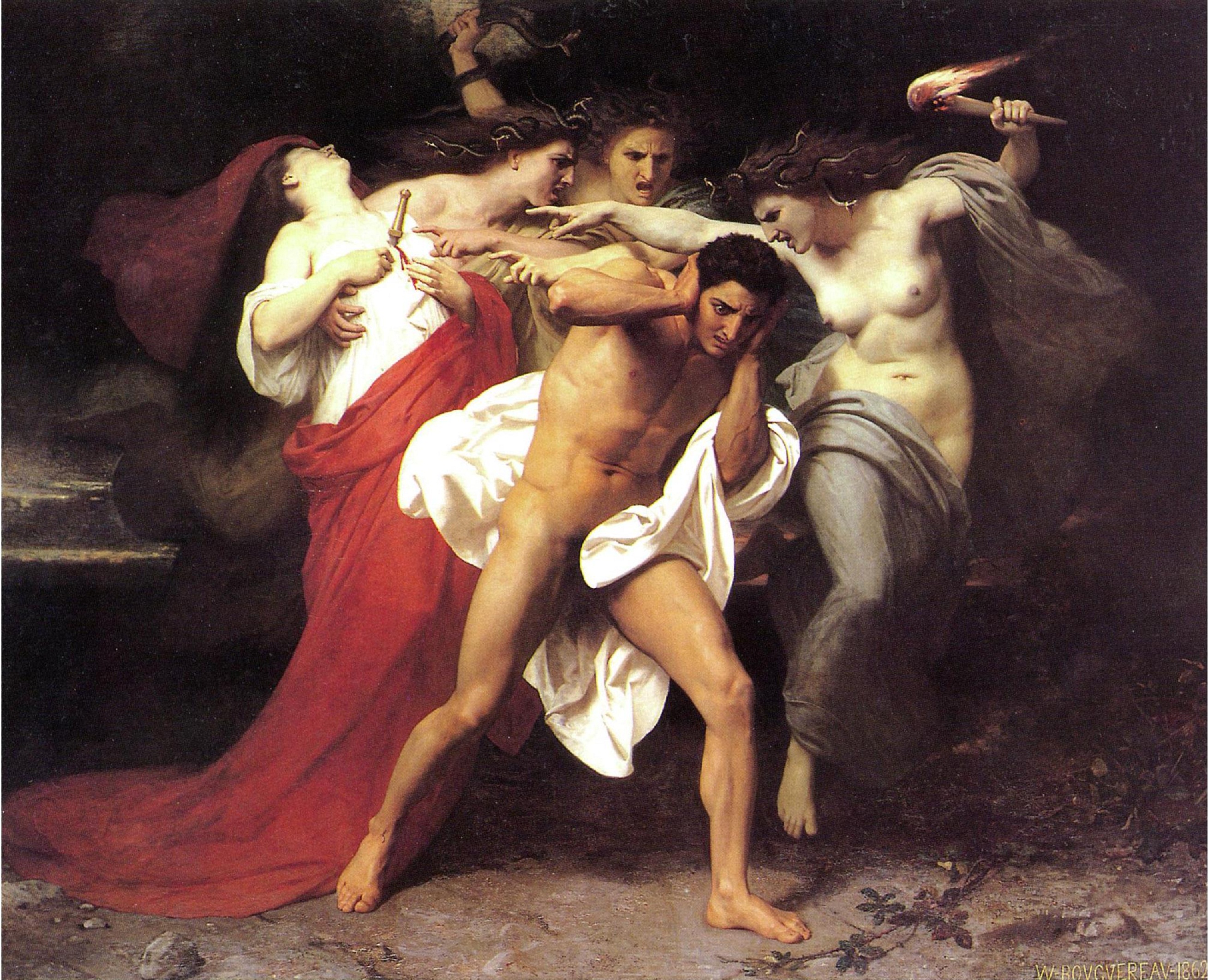 furies, erinyes greek mythology