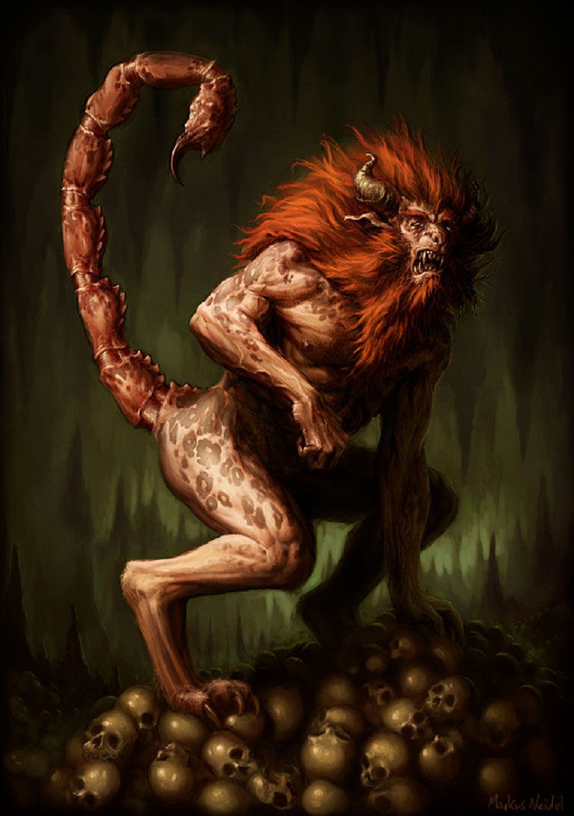 mythical creatures manticore