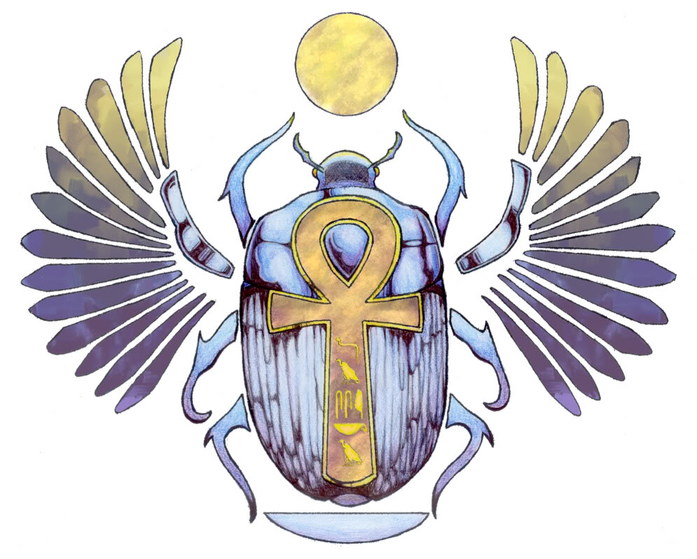 egyptian symbols scarab meaning