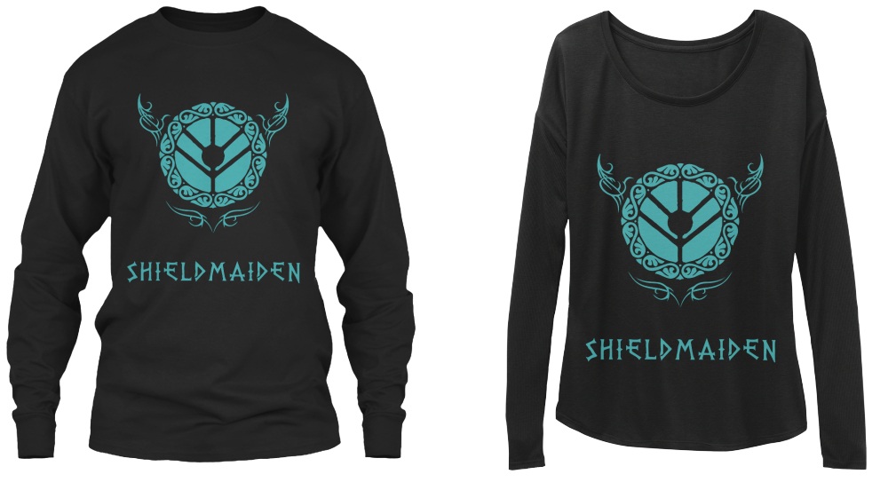 Shieldmaiden Lagertha T-Shirts, Hoodies and Tank Tops (Vikings)